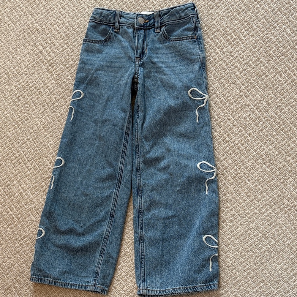 Abercrombie kids girls jeans 5/6 long